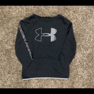 UNDER ARMOUR BOYS/GIRLS FLEECE BRANDED HOODIE